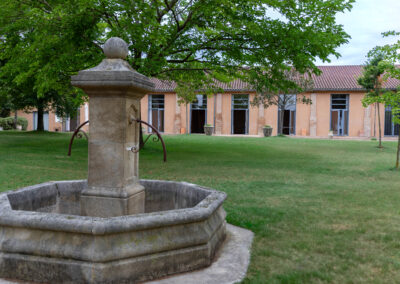 Parc du Domaine Le Meillon Salle de réception Gers