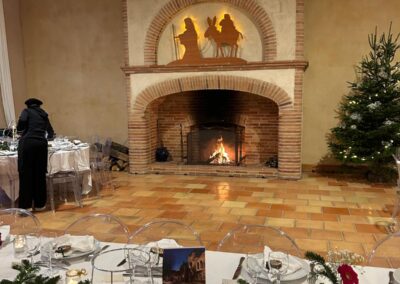 la cheminée domaine du meillon